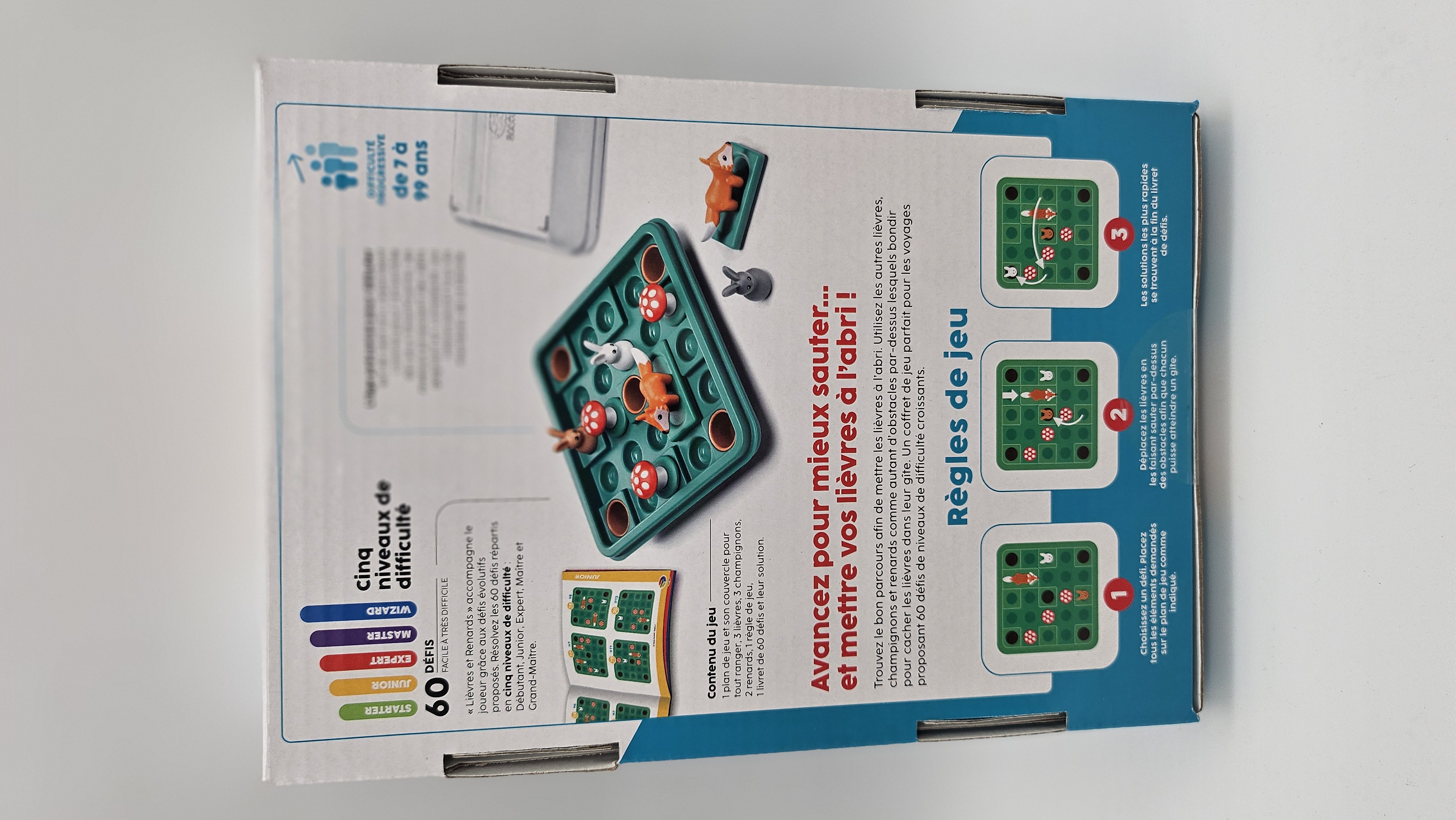 Lièvres et Renards – Jeu de logique à 60 défis dès 7 ans