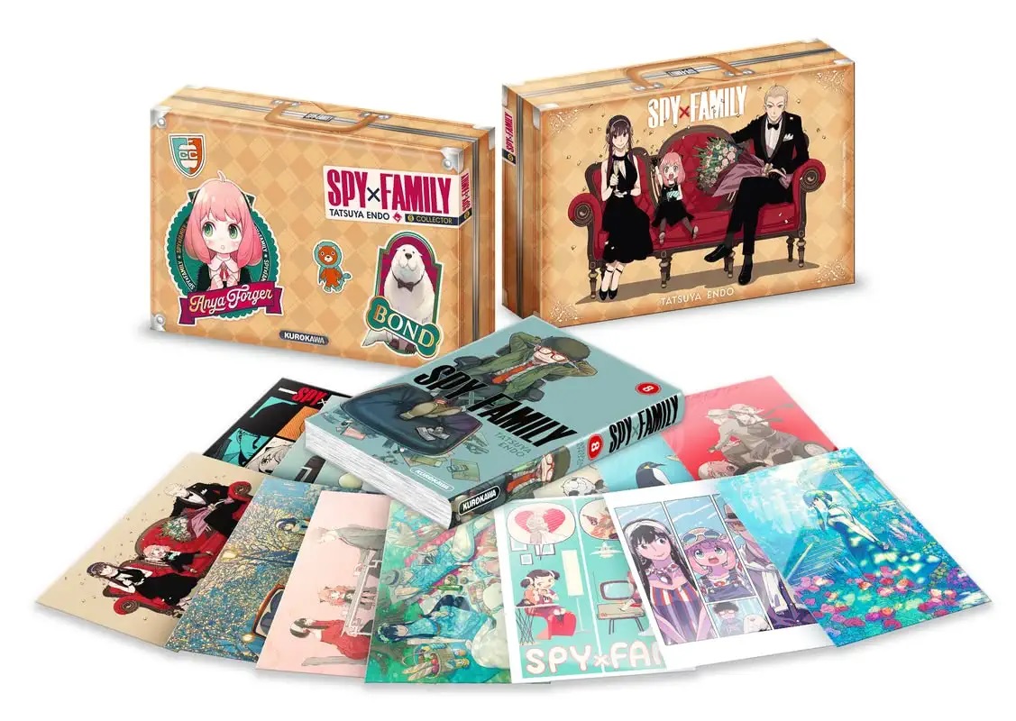 Produit neuf en déstockage – Spy x Family Tome 8 Collector édition limitée
