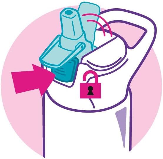 Gourde enfant Maped Picnik Barbie inox 430 ml rose