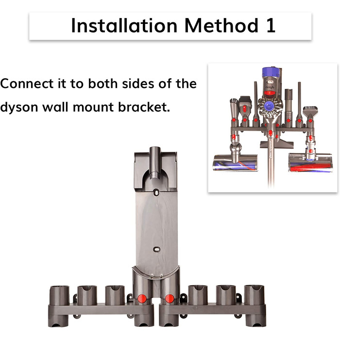 Organisateur et support d'accessoires de type Dyson