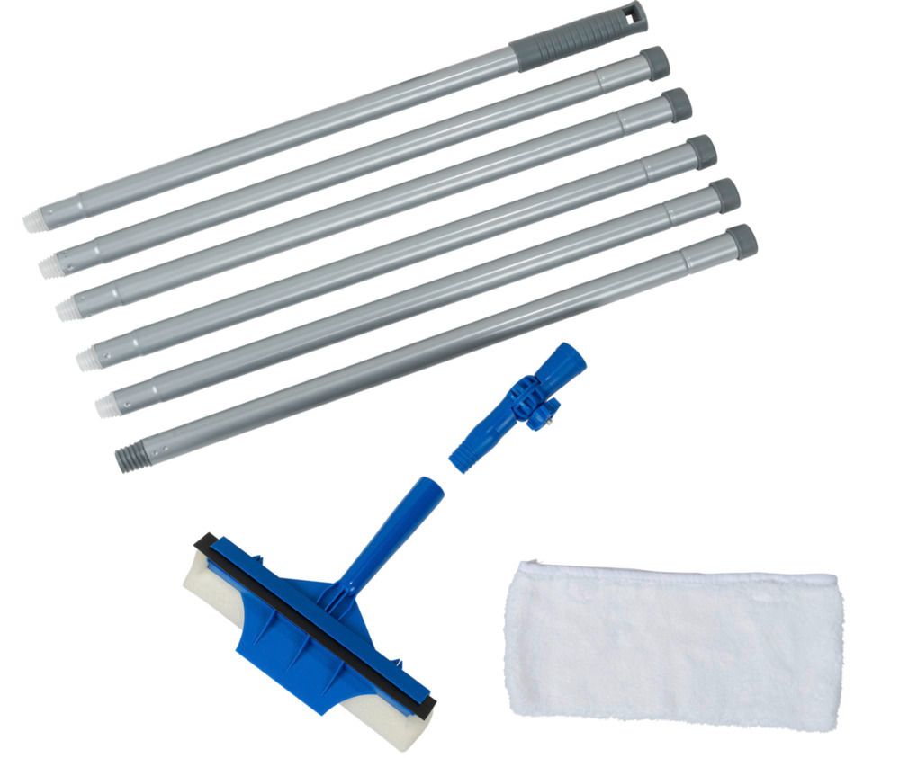 Nettoyeur de vitres télescopique jusqu’à 5,3 m