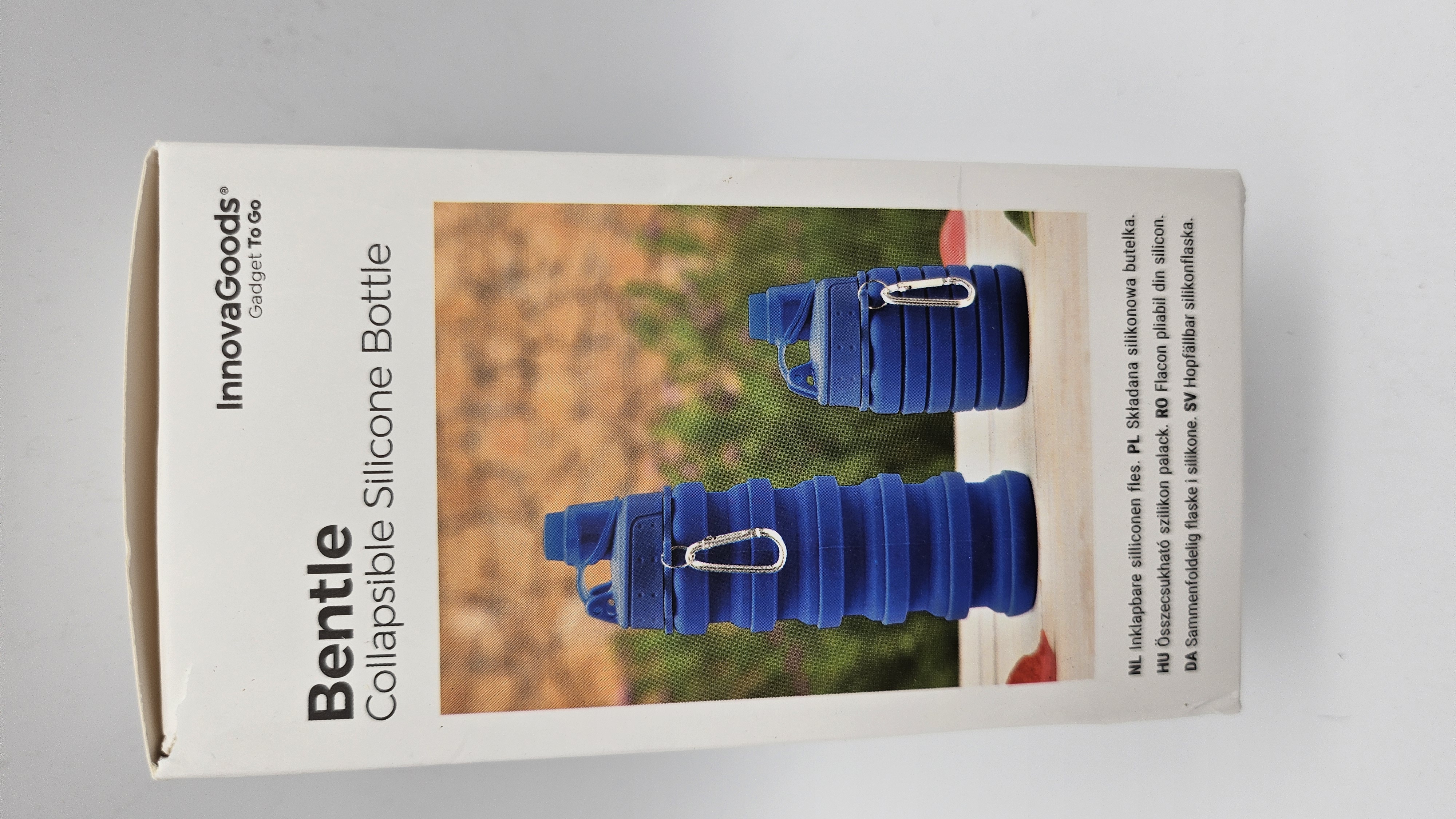 Bouteille pliable en silicone Bentle InnovaGoods 500 ml