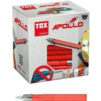 TOX fixation universelle pour ouvertures Apollo 8 x 100 mm, 50 Pièces, 049101141