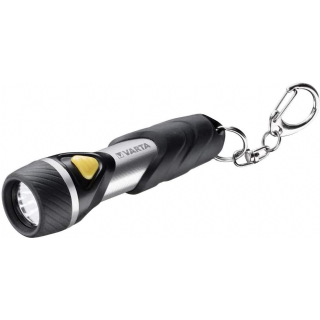VARTA Lampe Torche LED incl. 1x pile AAA, Day Light Key Chain, lampe de poche à clé pratique, lumière résistante aux chocs, porte-clés idéal pour la maison, l'extérieur