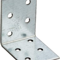 GAH-Alberts 330316 Équerre d'assemblage - acier, galvanisée Sendzimir, 50 x 50 x 40 mm / 25 pcs