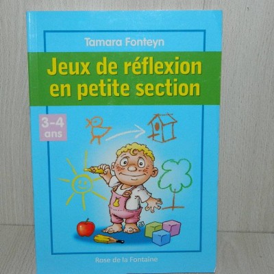 Livre Jeux de réflexion en petite section