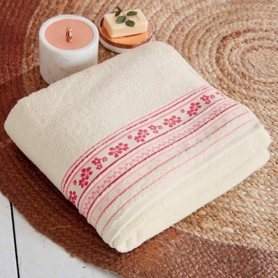 Serviette et drap de bain Bouquet Fleuri