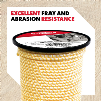 Oregon - Corde de Lanceur de 3 mm x 30,5 mm pour Tronçonneuses et Débroussailleuses, Cœur en Polyamide, Résistant à l'Huile et au Pétrole (522852)