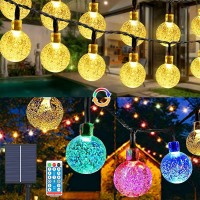 Guirlande lumineuse solaire de jardin 2 en 1