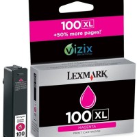 Lexmark 100XL Cartouche d'encre Magenta