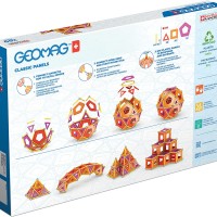 Geomag jeu de construction Classic Pannels Green Line 200 pièces ( Emballage abimé )