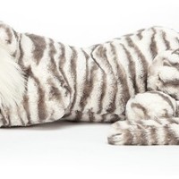 Jellycat Peluche Sacha Tigre neige - 27cm