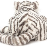 Jellycat Peluche Sacha Tigre neige - 27cm