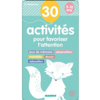 30 activités pour favoriser l'attention Coffret produits