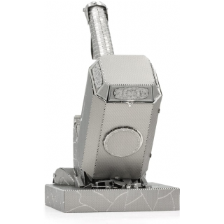 AVENGERS Thor's Hammer Mjolnir Maquette à Construire - 3D - Métal avec 2 feuilles - Sur carte 12x17 cm