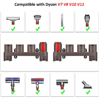 Organisateur et support d'accessoires de type Dyson