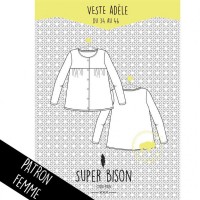 Patron de couture Veste Adèle - Super Bison