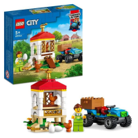  LEGO® 60344 City Le Poulailler, Jouet sur les Animaux de la Ferme, avec Quad, pour Garçons et Filles de 5 Ans et Plus