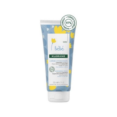 klorane bébé crème hydratante 200ml