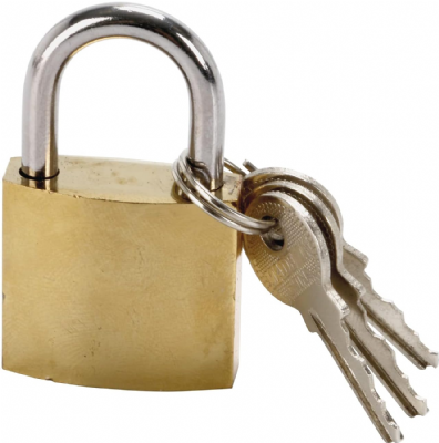 COGEX Cadenas en acier 30mm + 2 clés