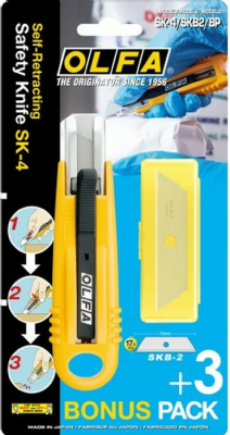 Pack Olfa Cutter SK-4 + 3 lame SKB2