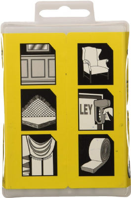 Agrafes - STANLEY - 1-TRA705-5T - 8 mm - Acier - Jaune et noir