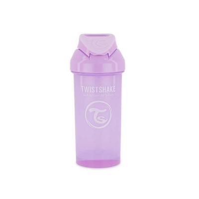 TWIST SHAKE Tasse à paille 360 ml en violet pastel