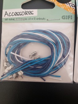 Lot de set ruban et ferloirs x5 + 10 embouts (lot de 3)