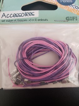 Lot de set ruban et ferloirs x5 + 10 embouts (lot de 3)