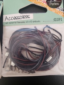 Lot de set ruban et ferloirs x5 + 10 embouts (lot de 3)