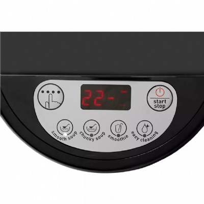 MOULINEX My Daily Soup, Blender chauffant, 4 programmes automatiques 1,2L NOIR, LM542810