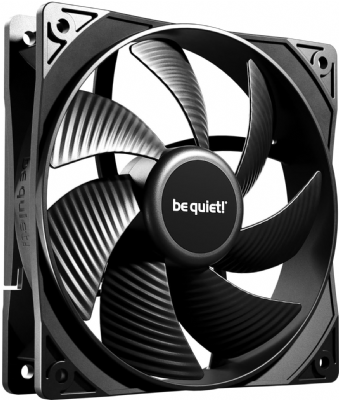 be quiet! Pure Wings 3 120mm PWM ventilateur, vitesse de pointe élevée, faible régime minimum, cadre du ventilateur optimisé, pression d'air extraordinaire