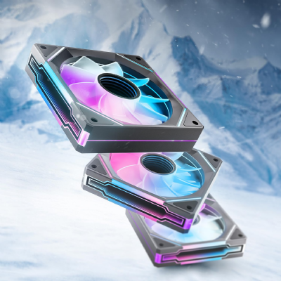 AsiaHorse Ventilateurs ARGB 120 mm - Lot de 3