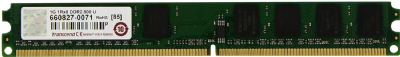 Transcend JM800QLU-1G Barrette mémoire pour PC JetRam DDR2 800 DIMM 1 Go