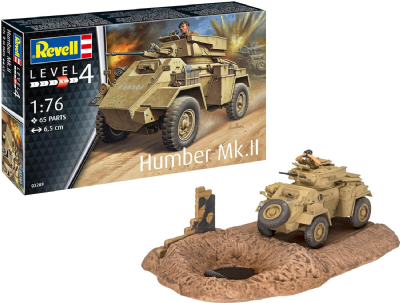 Revell-03289 Char MK.II Humber Maquette, 03289, à Peindre, 1:76