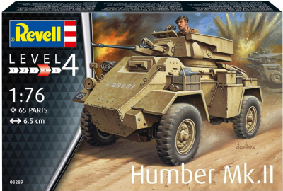 Revell-03289 Char MK.II Humber Maquette, 03289, à Peindre, 1:76