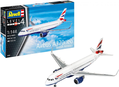 Maquette avion Airbus A320 Neo British Airways 1/144