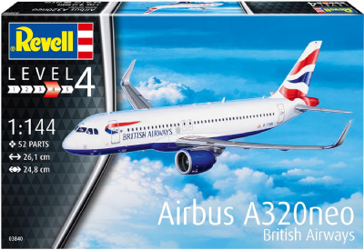 Maquette avion Airbus A320 Neo British Airways 1/144