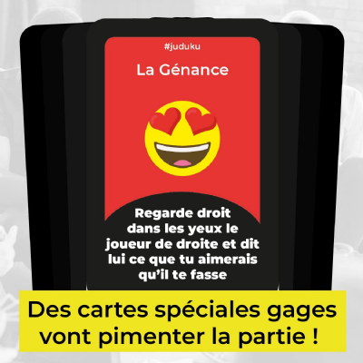 JUDUKU Jeux de société La Fesse Cachée |