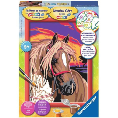 Ravensburger Numéro d´Art Cheval de rêve