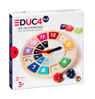 Jeu de L'horloge en bois Oxybul