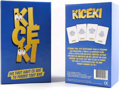 KICÉKI – Jeux de société adulte – Jeu de cartes amis famille collègues
