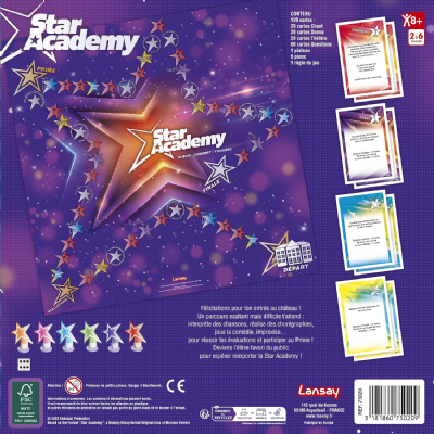 STAR ACADEMY - LE JEU - Jeu de société 
