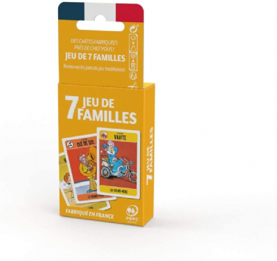 Ducale - Jeu de 7 Familles Classique - Jeu de Cartes Enfants & Famille - A partir de 3 Ans 