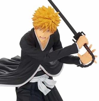 Figurine Bleach Ichigo Kurosaki Soul Entered Modèle BANPRESTO
