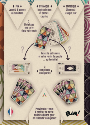  Blam! SPLITO - Jeu de société - Jeu Familial - Jeu Facile d'accès - Partie Rapide - Version française 