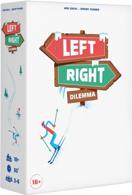 ASMODEE | Left Right Dilemma | Jeu de société 
