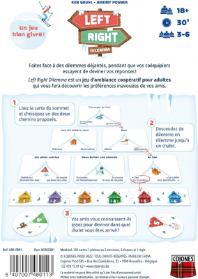 ASMODEE | Left Right Dilemma | Jeu de société 