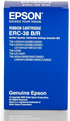 Epson erc38br Ruban encreur Noir/rouge