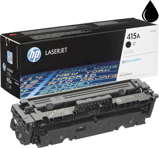 Toner noir HP 415A LaserJet d''origine
